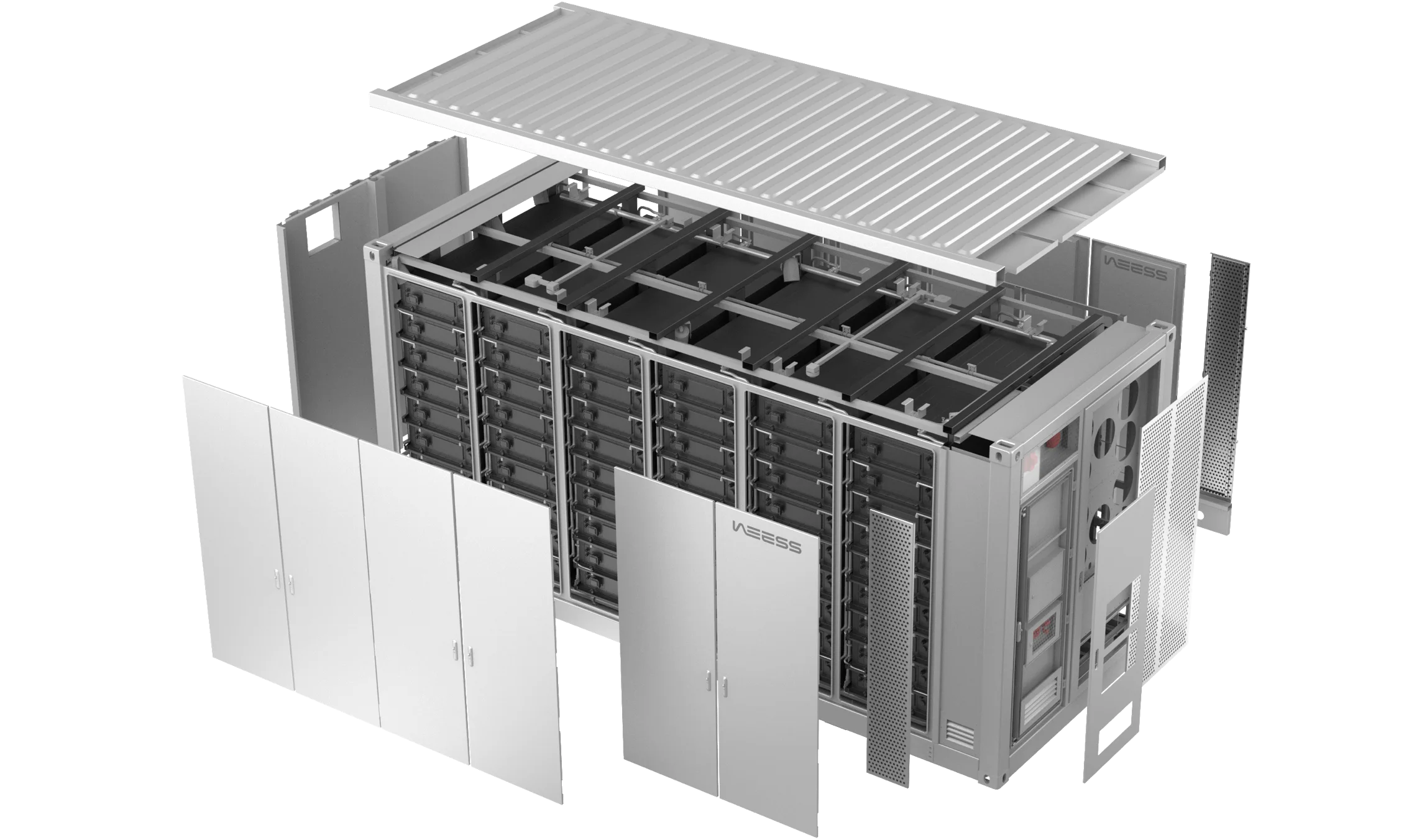 Nordsøen · Container system architecture
